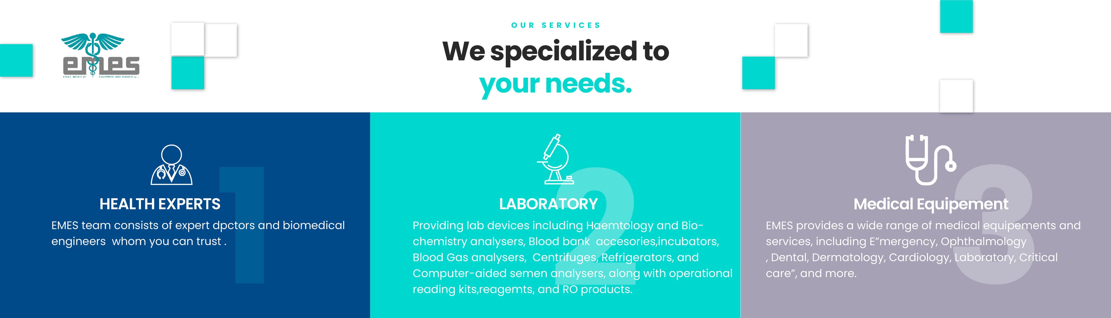 EMES Qatar hospital installation